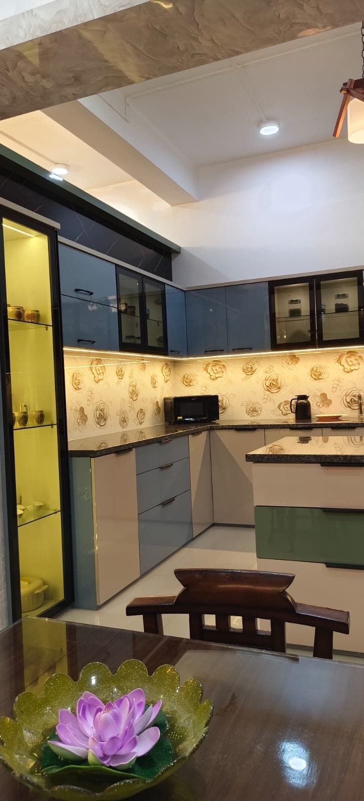 Refined FJM Decor modular kitchen project